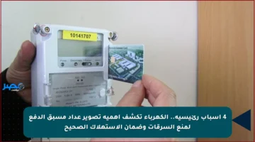 4 أسباب رئيسية.. الكهرباء تكشف أهمية تصوير عداد مسبق الدفع لمنع السرقات وضمان الاستهلاك الصحيح
